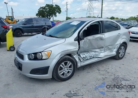 2012 Chevrolet Sonic 2Lt из США, поврежденный, VIN 1G1JC5SH4C4109269